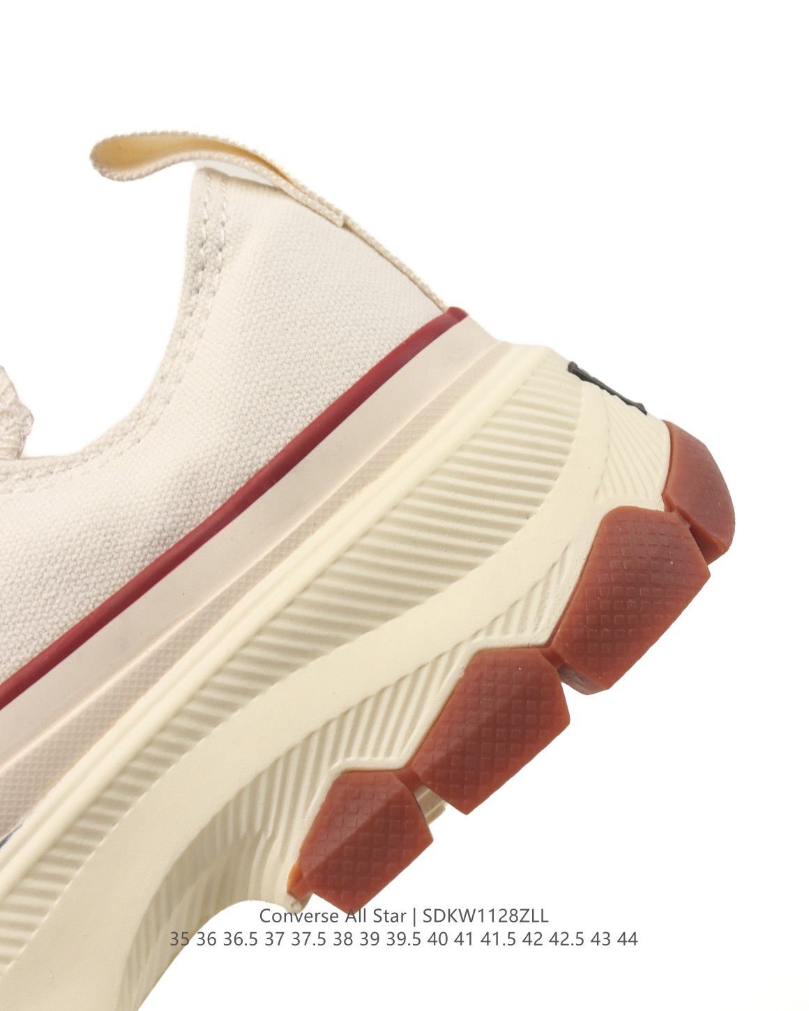 Converse All Star Platform Low-Top Sneakers Beige