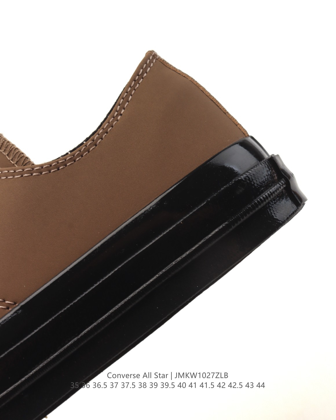 Converse All Star Low-Top Leather Sneakers Brown