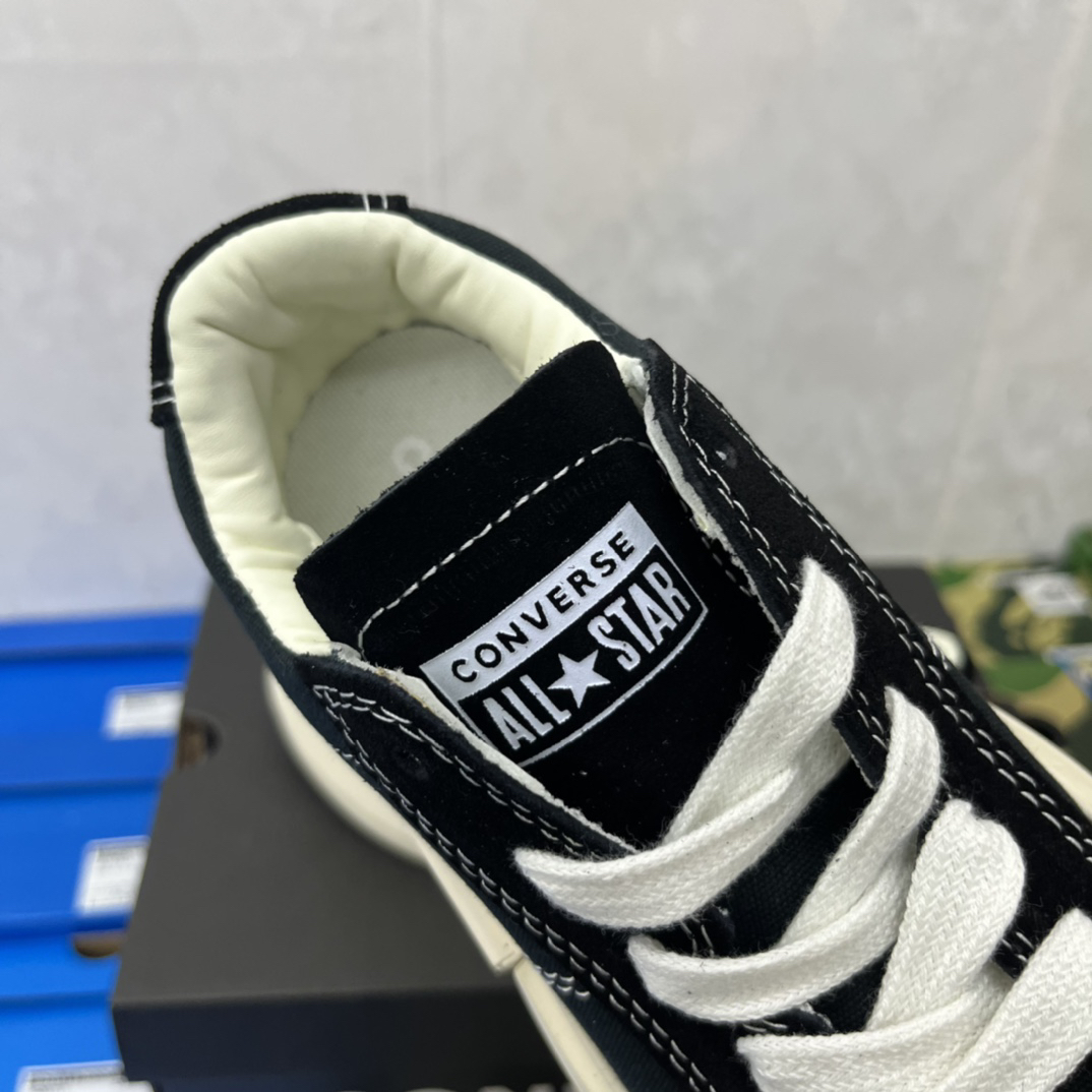 Converse All Star Deconstructed Platform Sneakers Black
