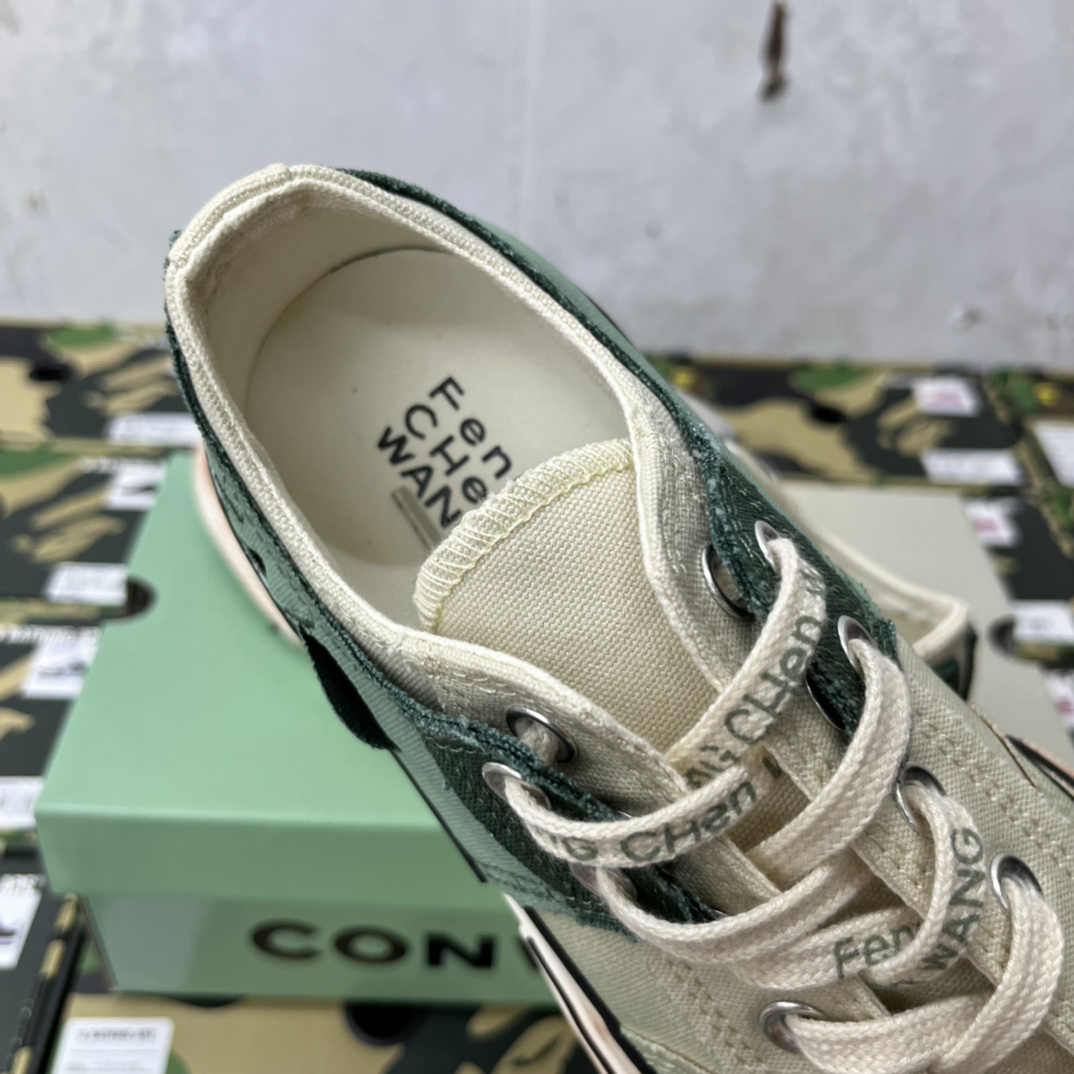 Converse x Feng Chen Wang 2-in-1 Chuck 70 Sneakers Green