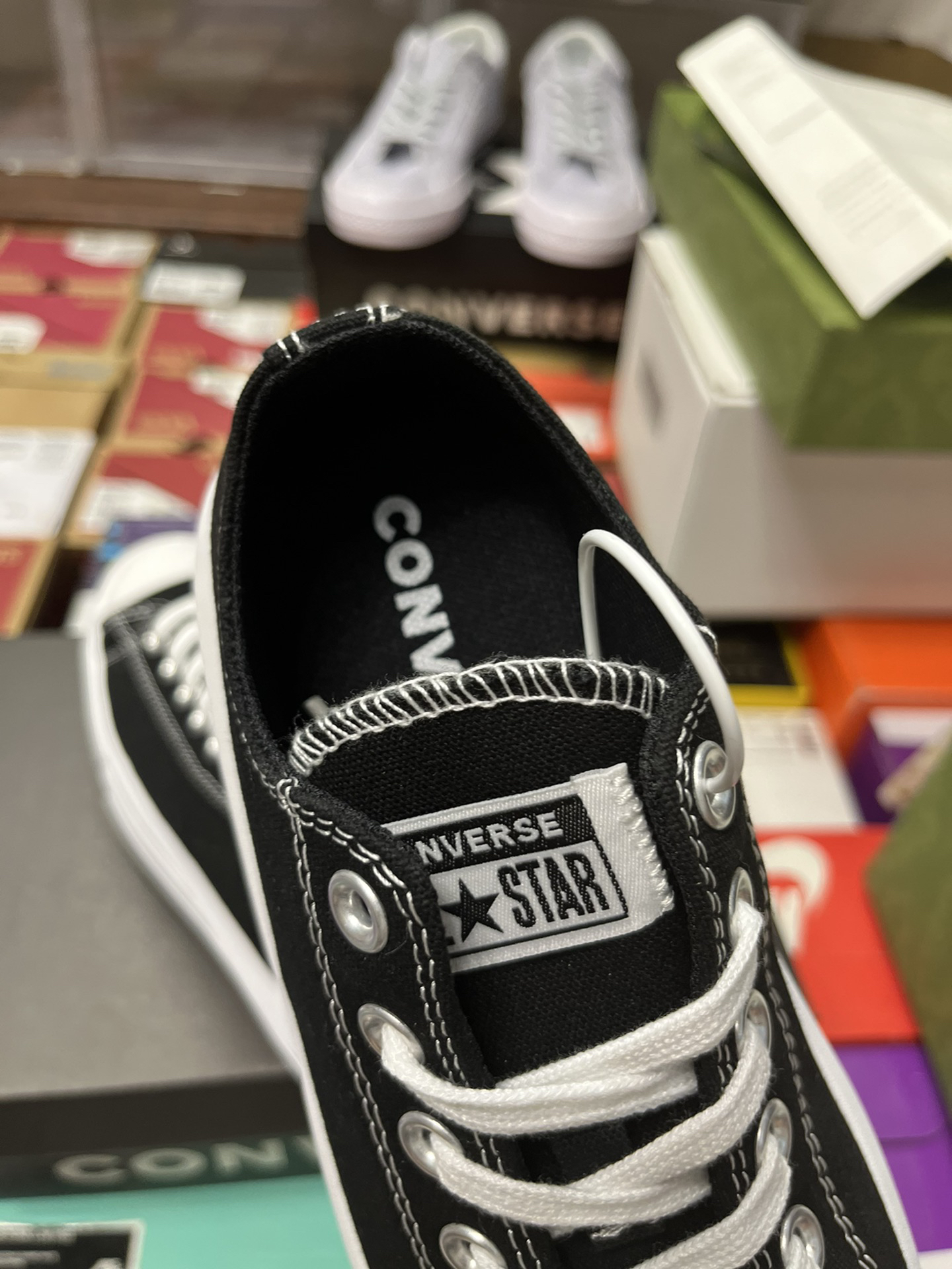 Converse Chuck Taylor All Star Move Platform Low Black