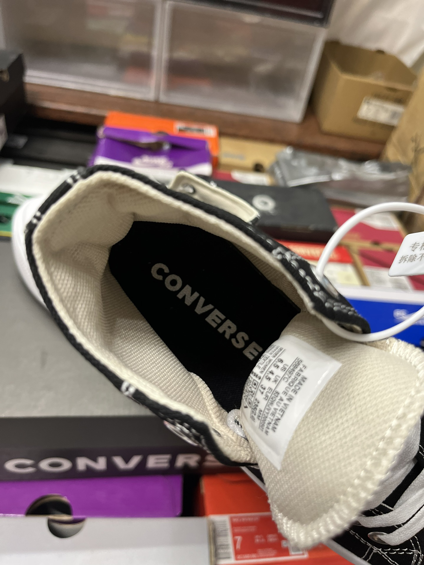 Converse Chuck Taylor All Star Move Platform High-Top Sneakers Black