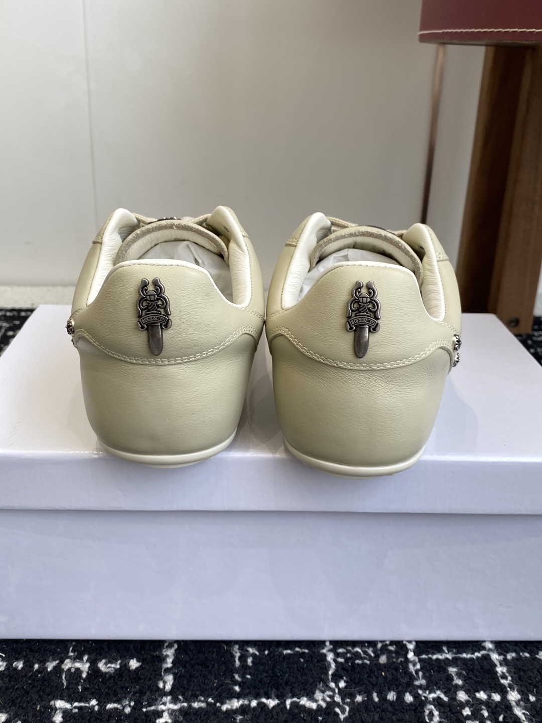 Other Retro Trainer Sneakers Beige