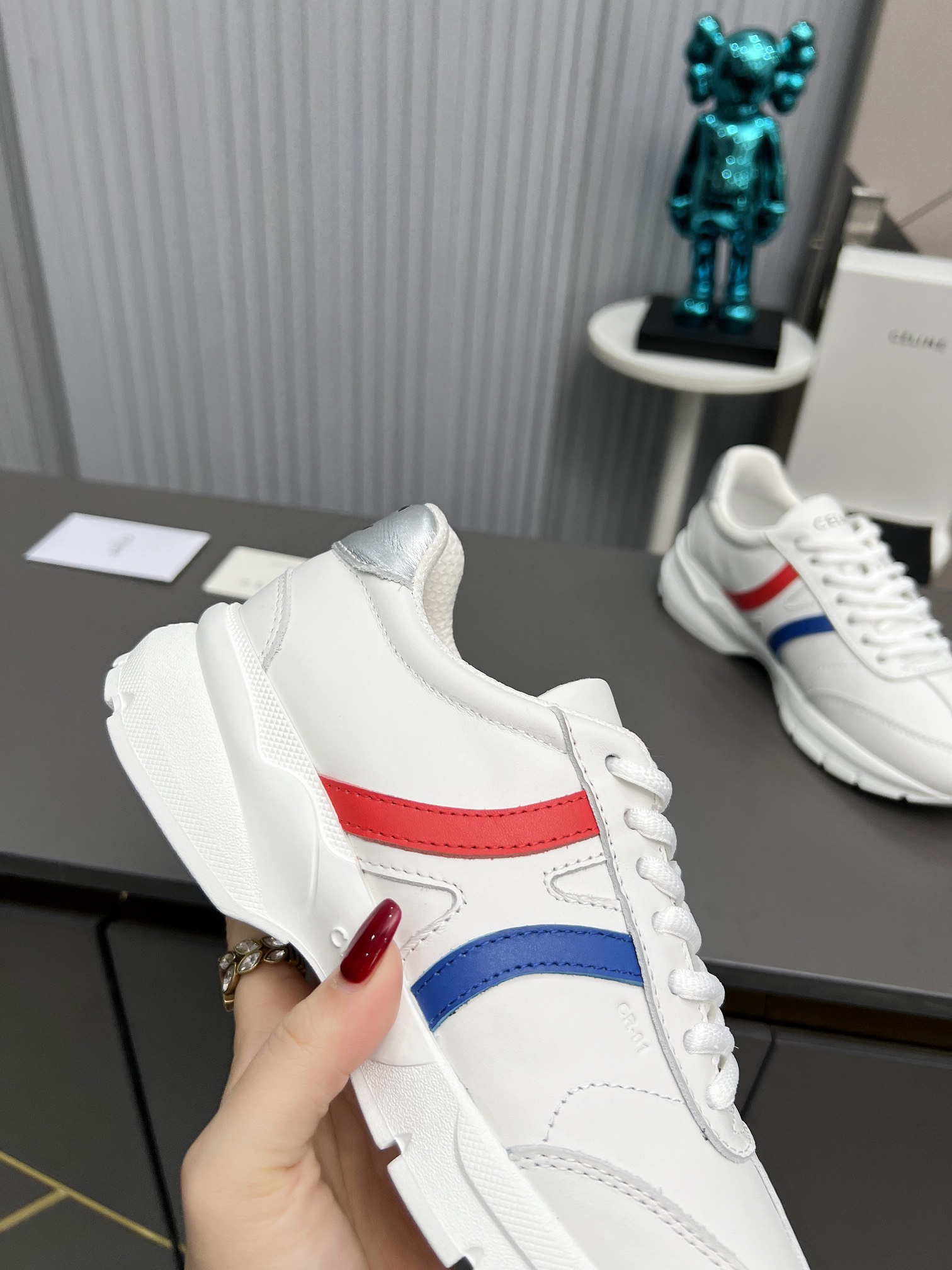 Celine Chunky Dad Sneakers Multicolor