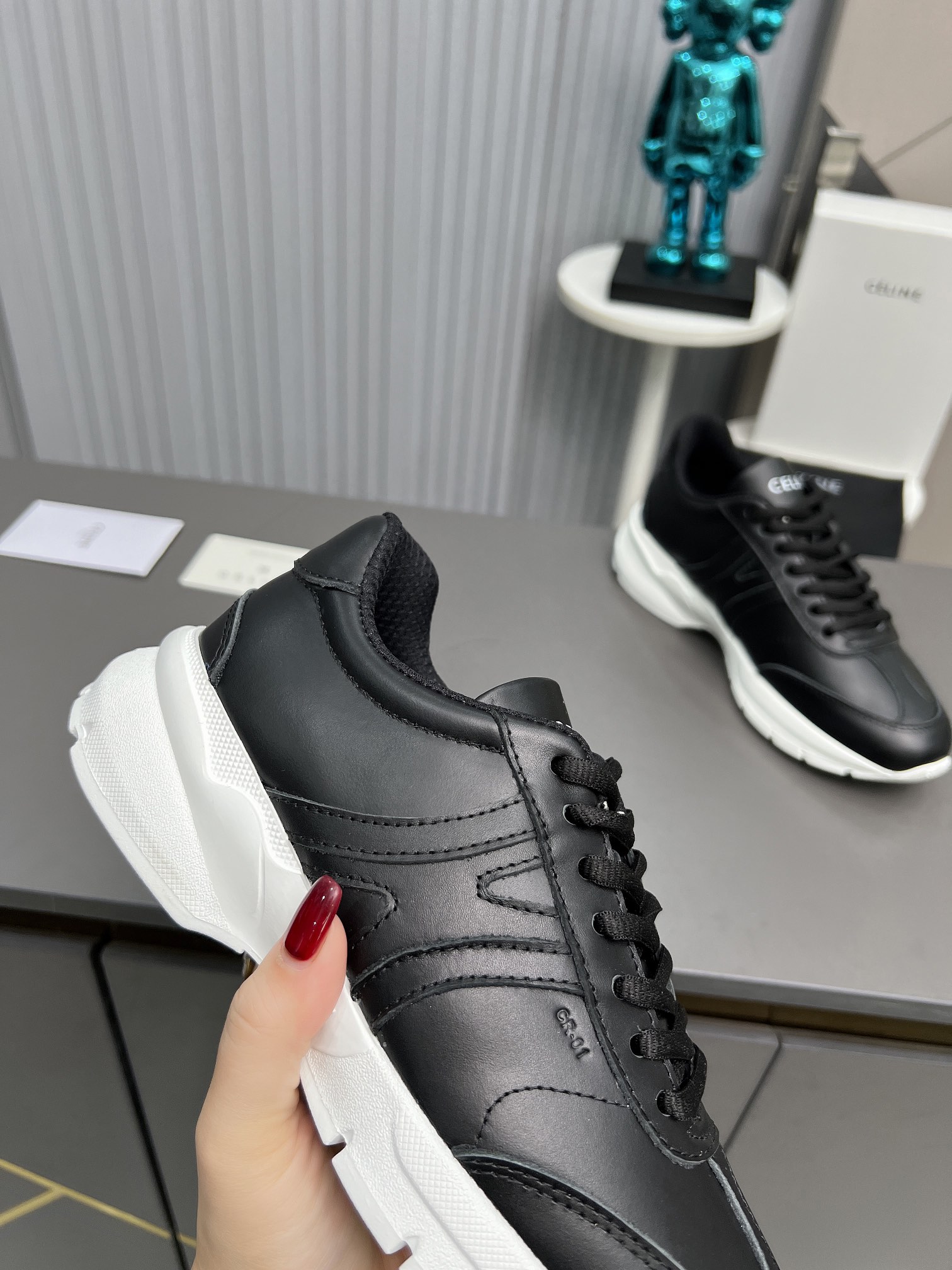 Celine CR-01 Dad Sneakers Black