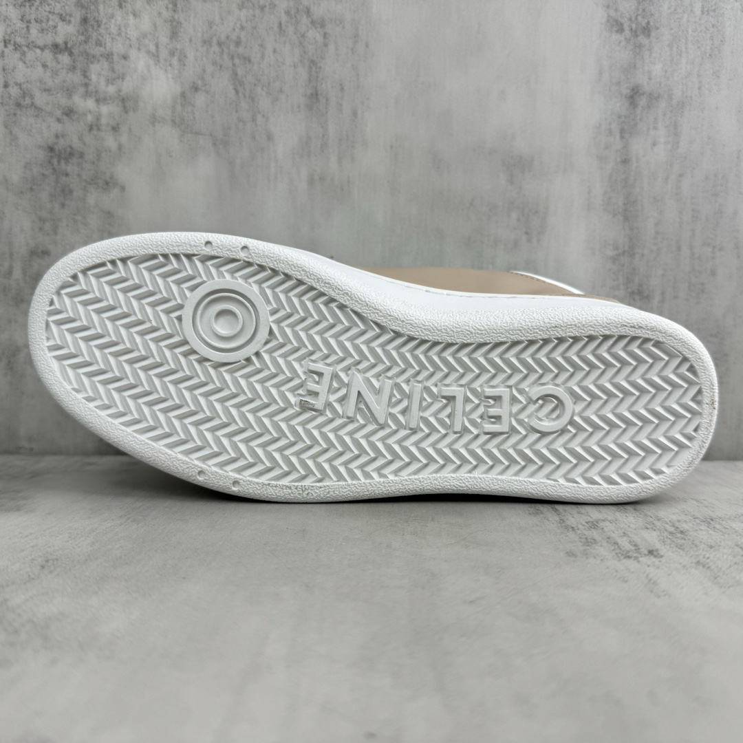 Celine Runner Low Sneakers White/Taupe