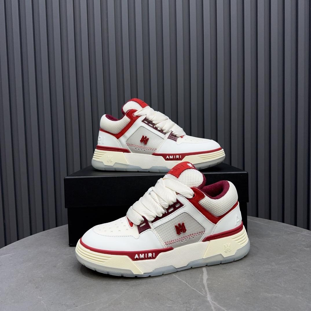 AMIRI Low-Top Sneaker White/Red