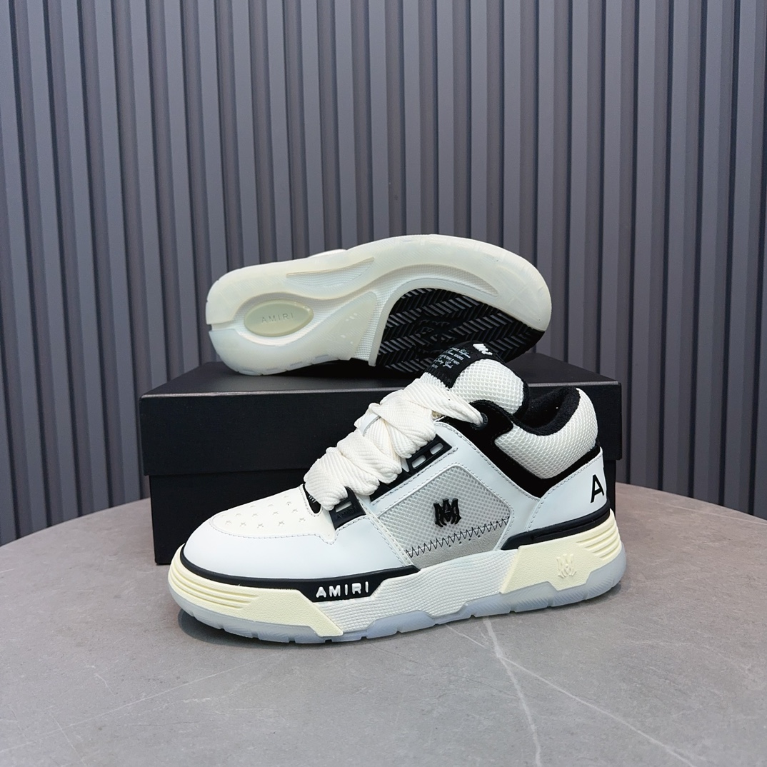 AMIRI Low-Top Sneakers White/Black