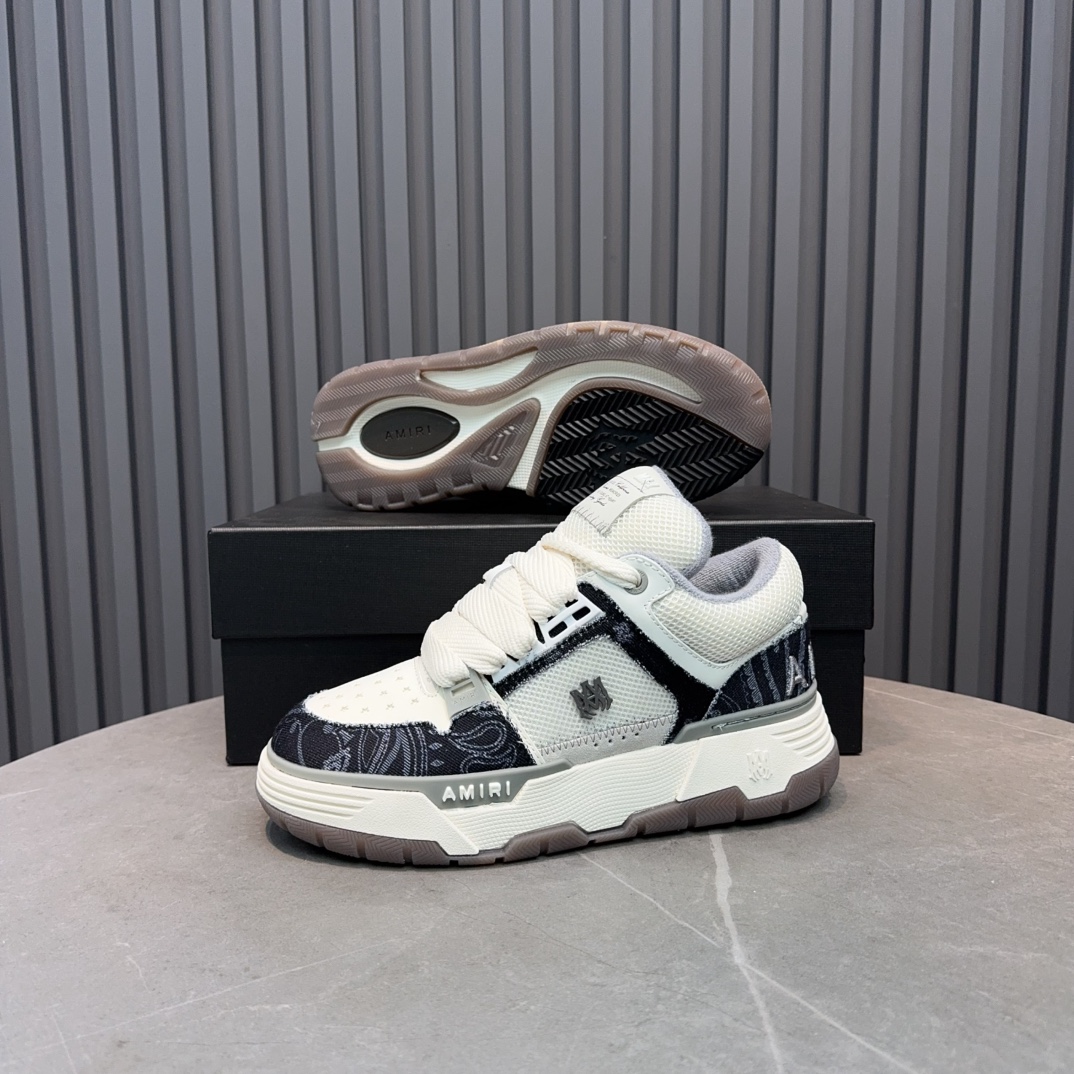 AMIRI Low-Top Sneakers White/Black