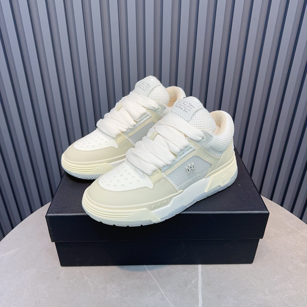 Amiri Low-Top Sneaker Cream