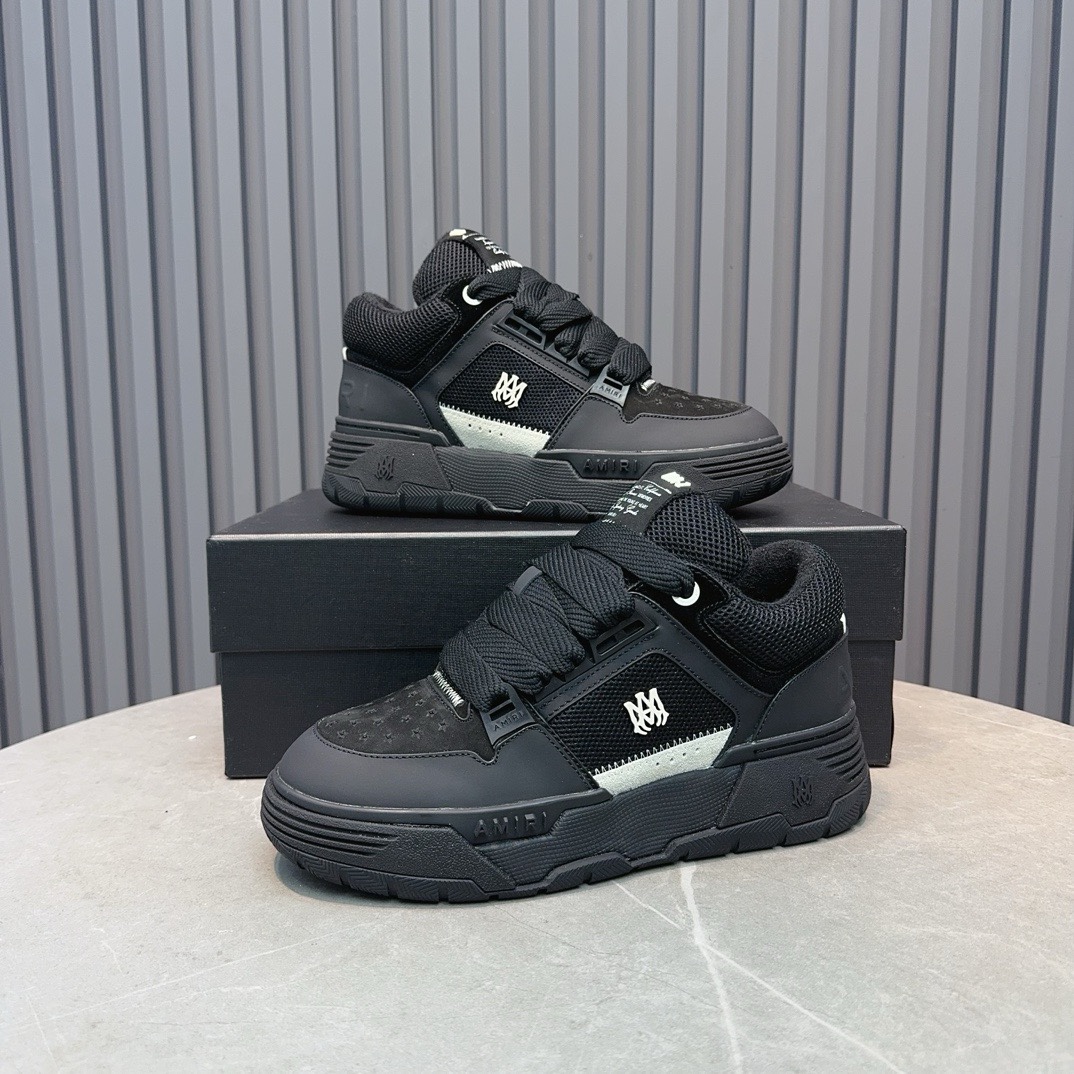 Amiri Chunky Low Sneakers Black