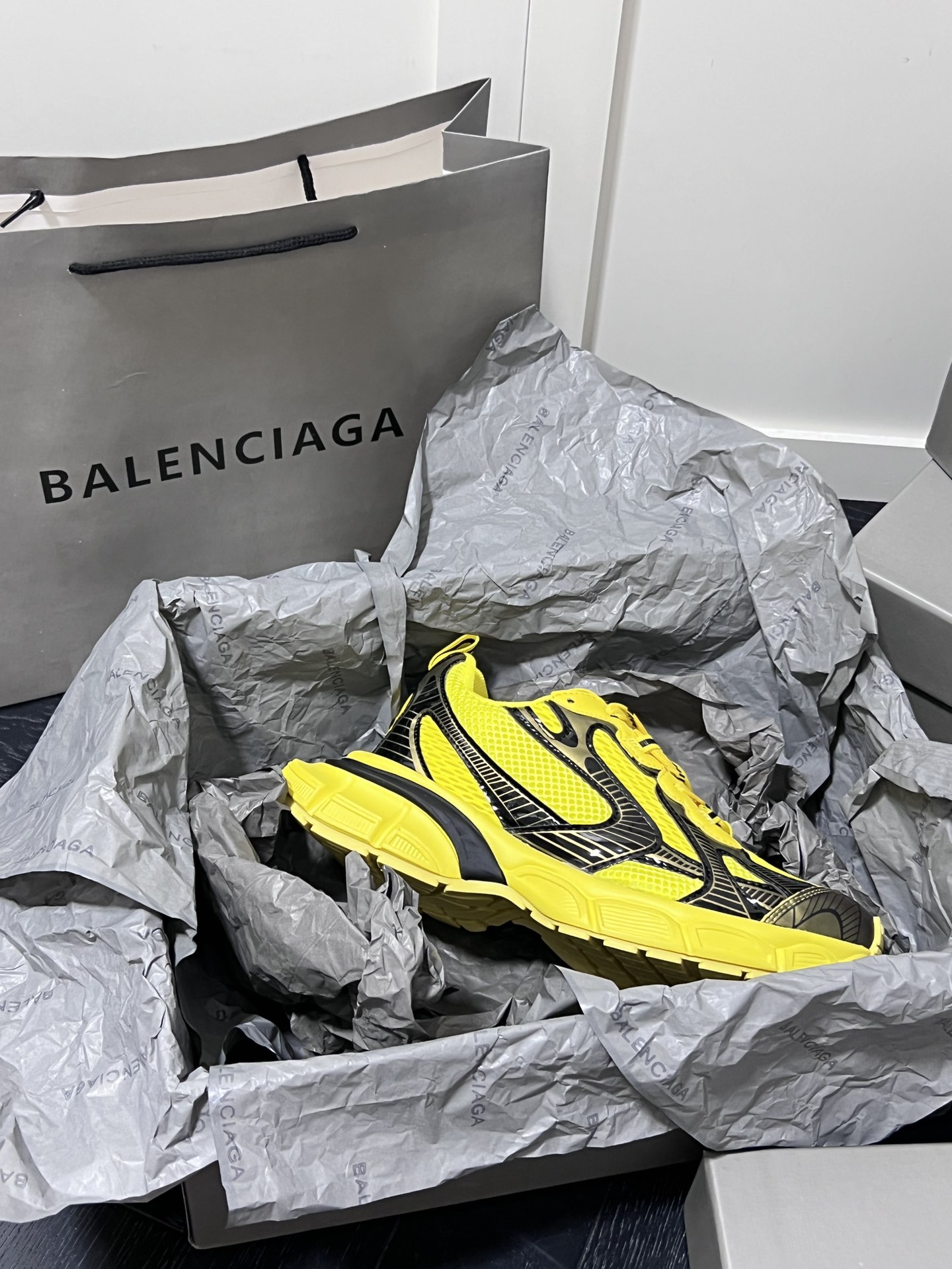 Balenciaga Track Sneaker Yellow