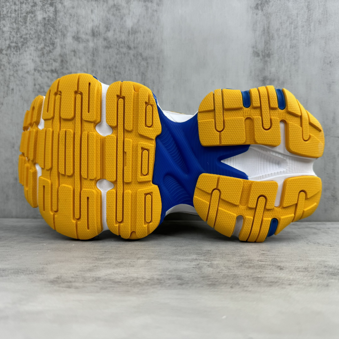 Balenciaga Cargo Sneakers White/Blue/Yellow