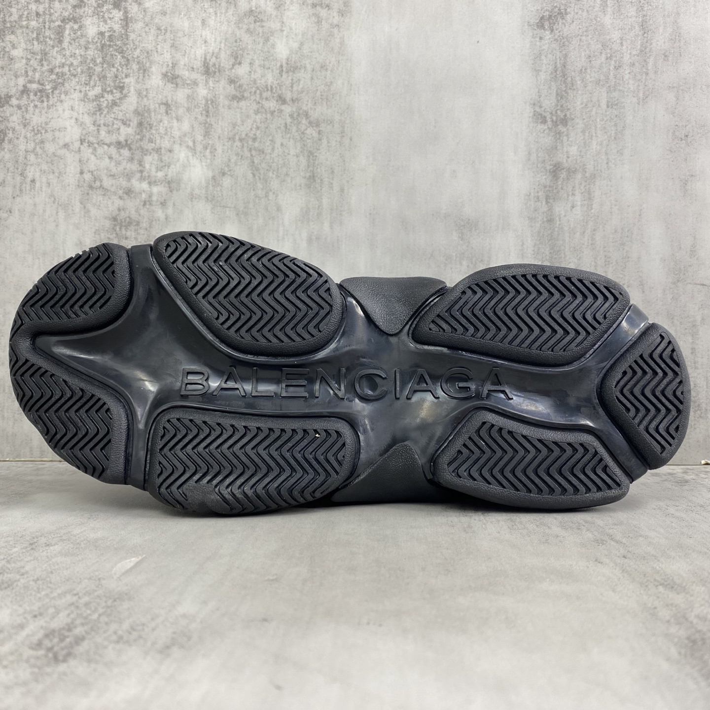 Balenciaga Triple S Chunky Sneakers Black