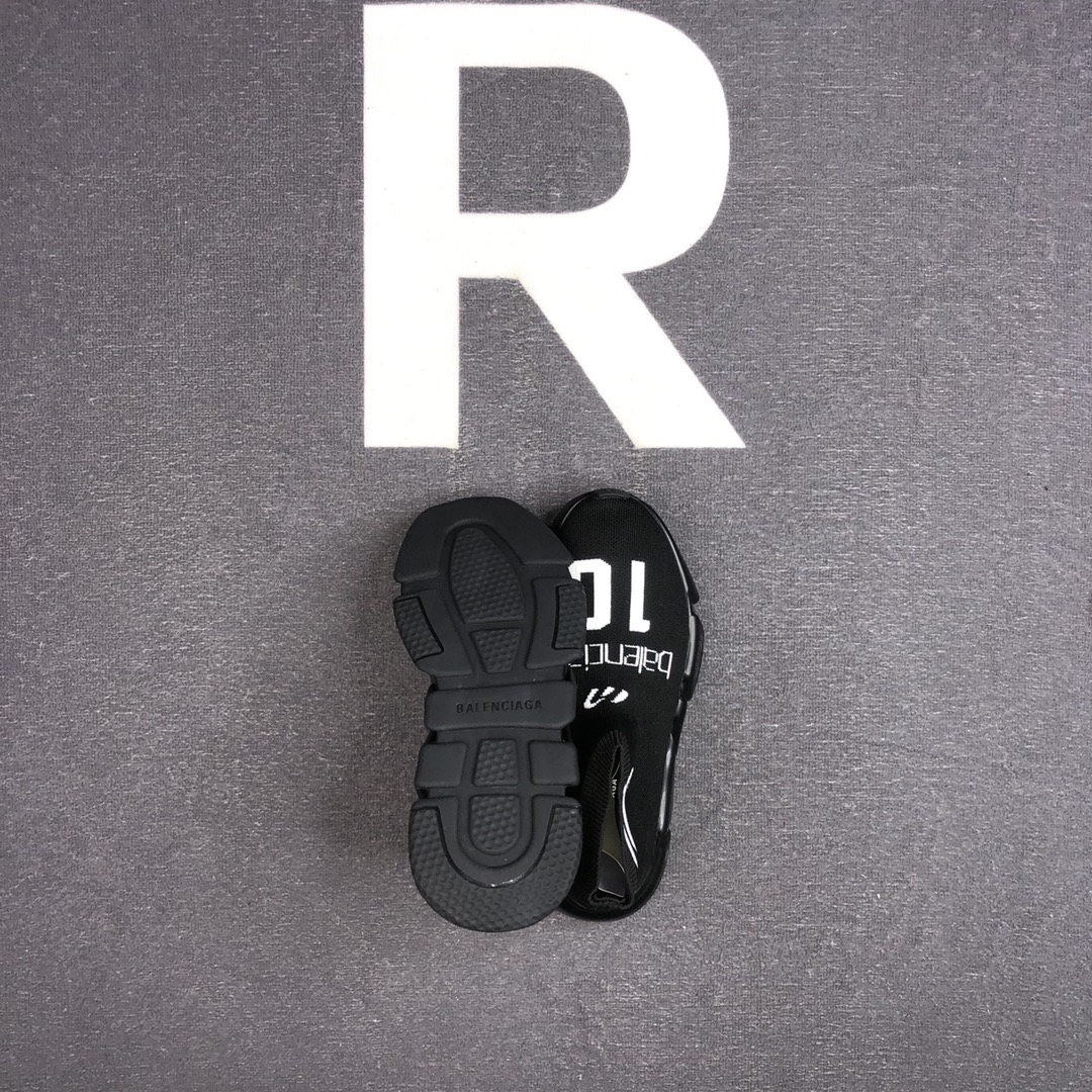 Balenciaga Speed Sock Sneakers Black