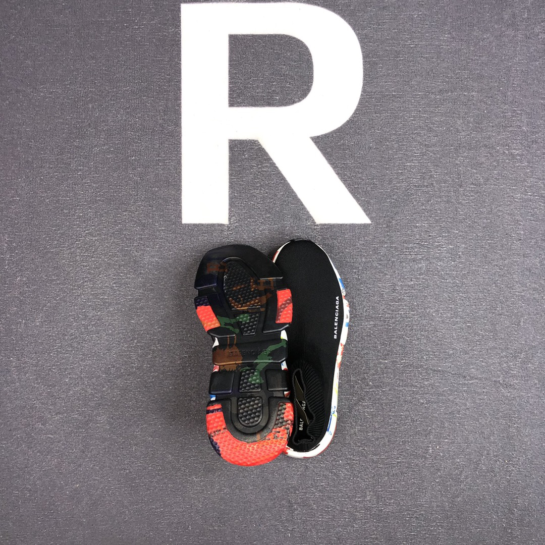 Balenciaga Speed Sock Sneakers Multi-Color