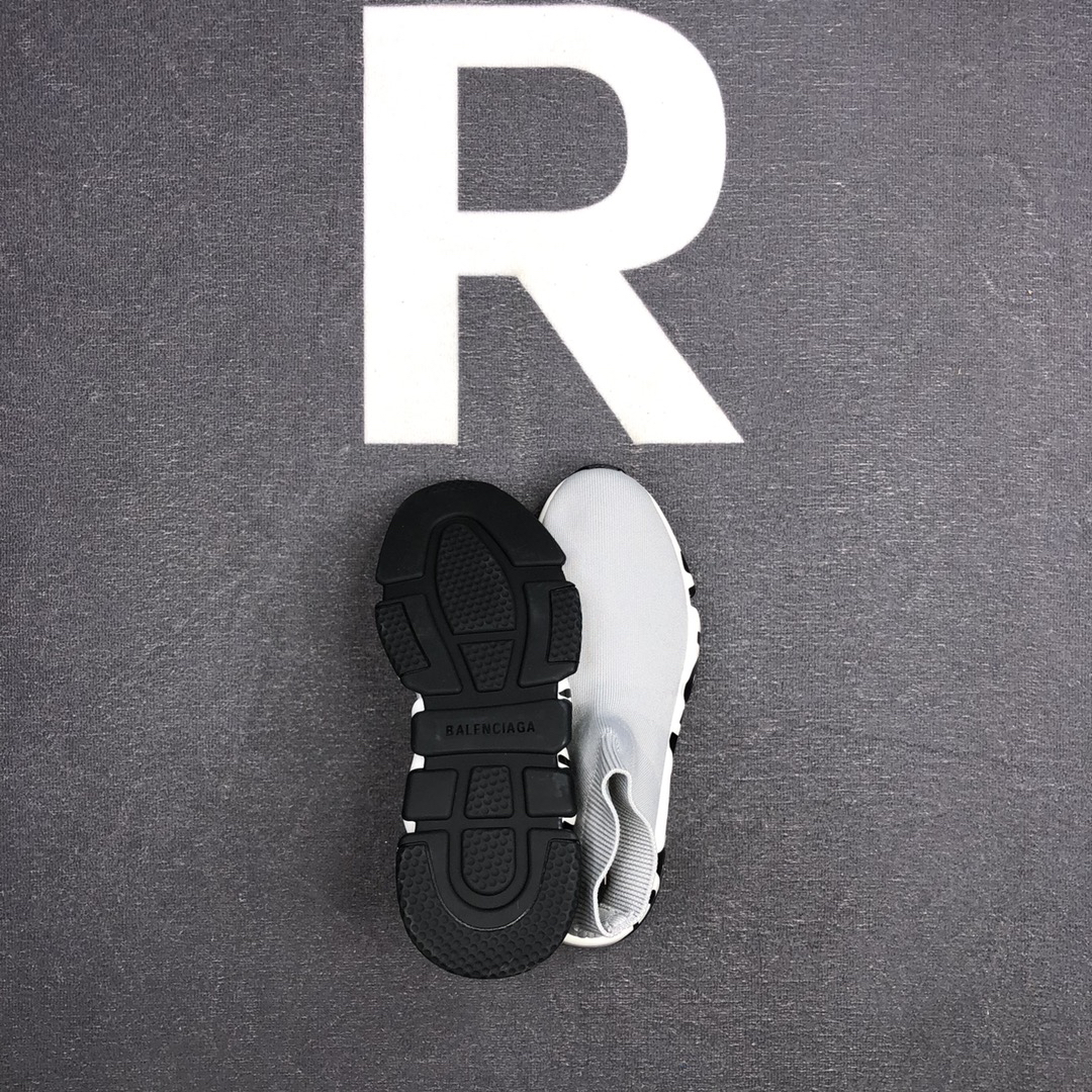 Balenciaga Speed Sock Sneakers Gray