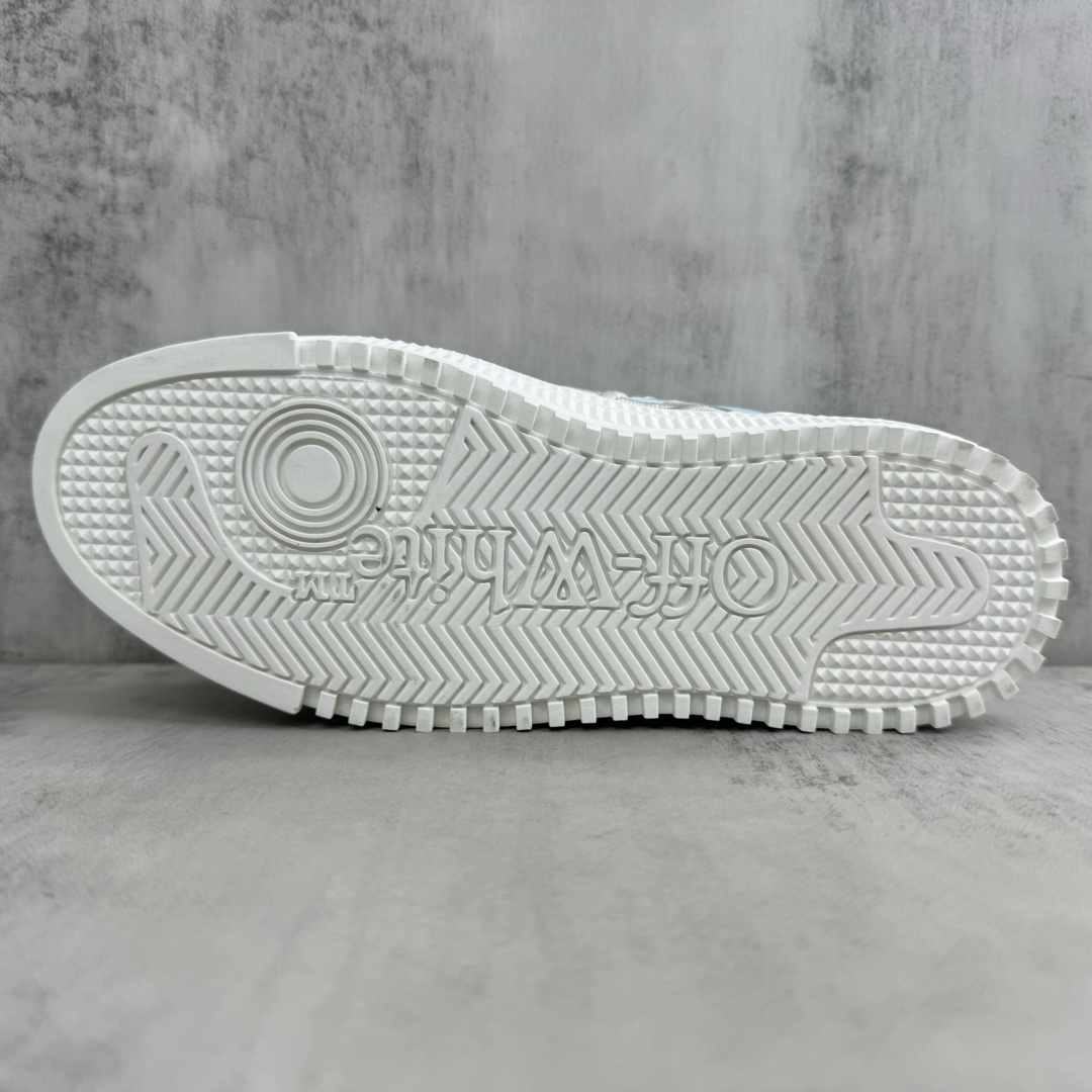Off-White Low Vulcanized Canvas Shoes White/Blue