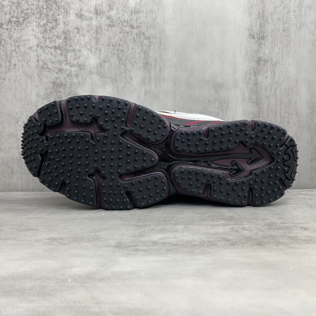 Off-White CO-V Runner Sneakers Burgundy