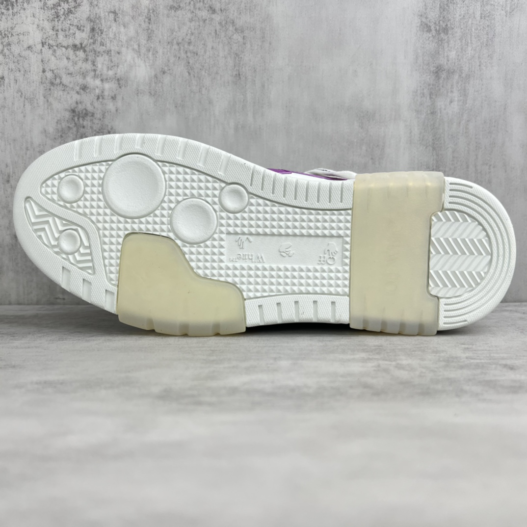 Off-White Low-Top Arrow Sneaker White/Purple