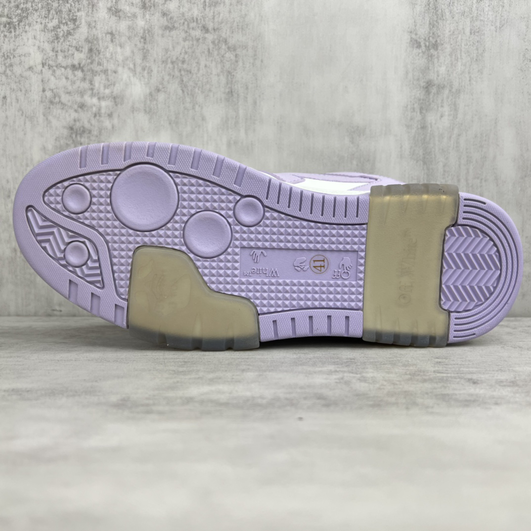 Off-White Low-Top Sneakers Purple