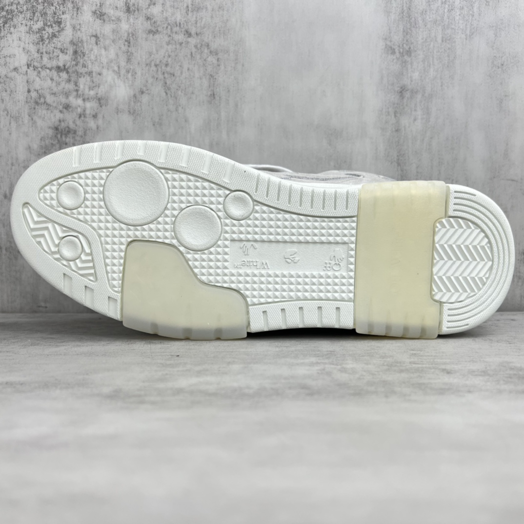 Off-White Low-Top Sneakers Gray