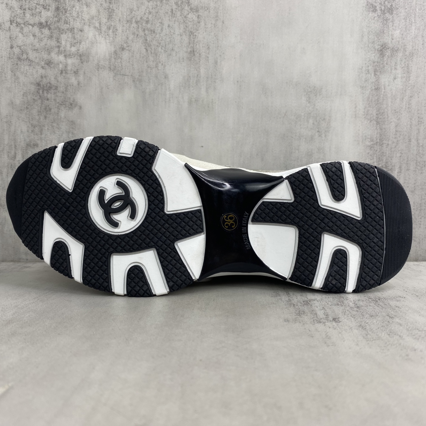Chanel Casual Sport Sneakers Silver