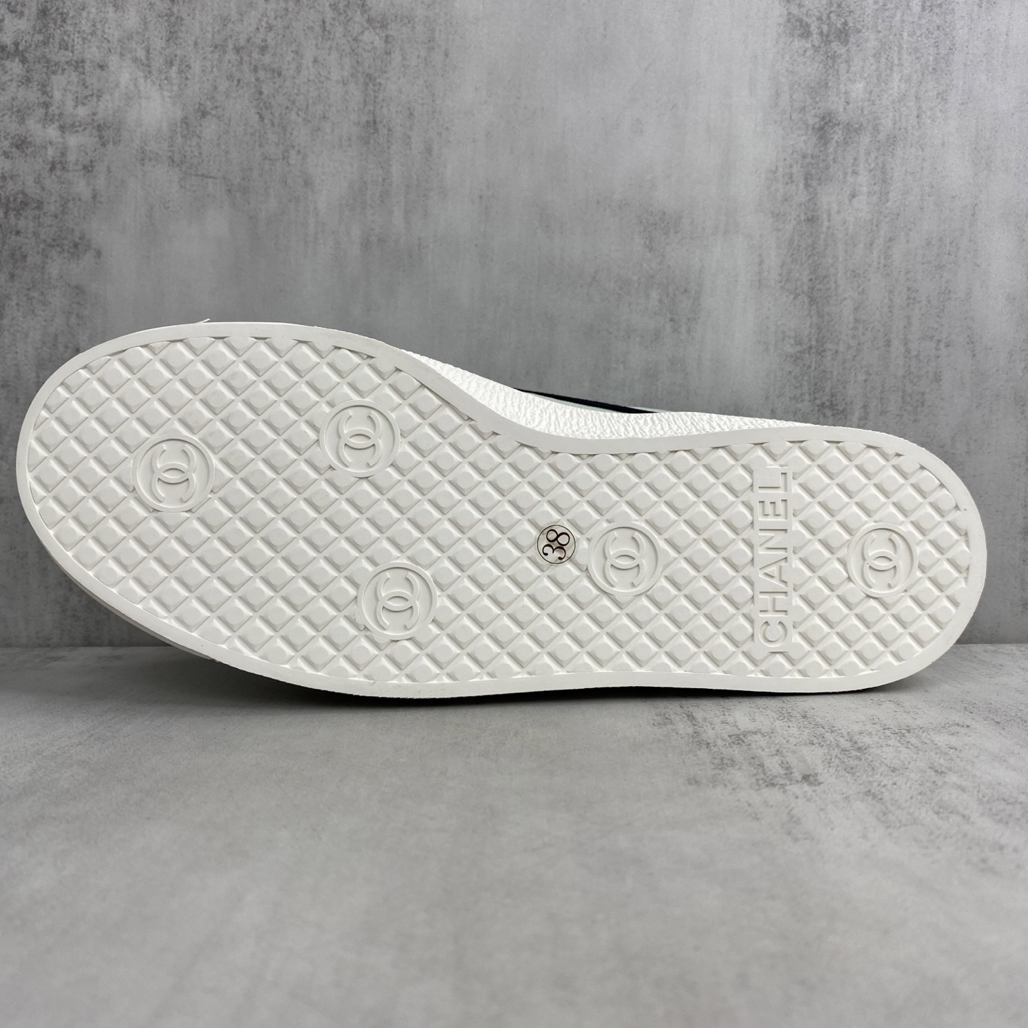 Chanel Vintage Canvas Sneaker Mint Green