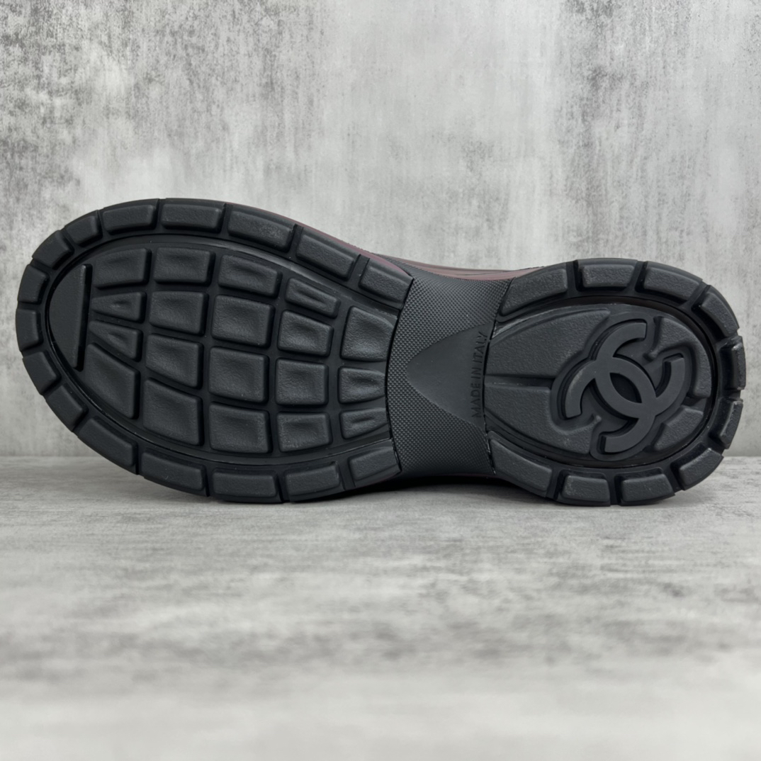 Chanel Resort Sport Sneakers Burgundy