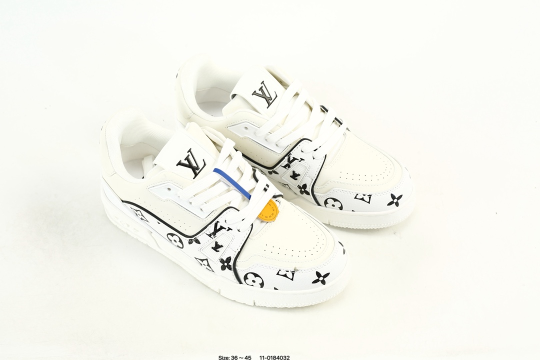 Louis Vuitton Trainer Low Sneaker White