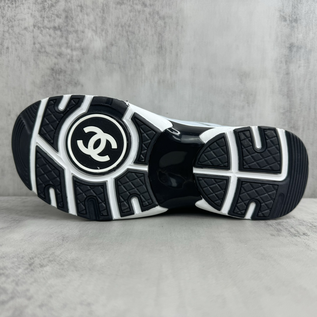 Chanel CC Low-Top Sneakers Light Blue