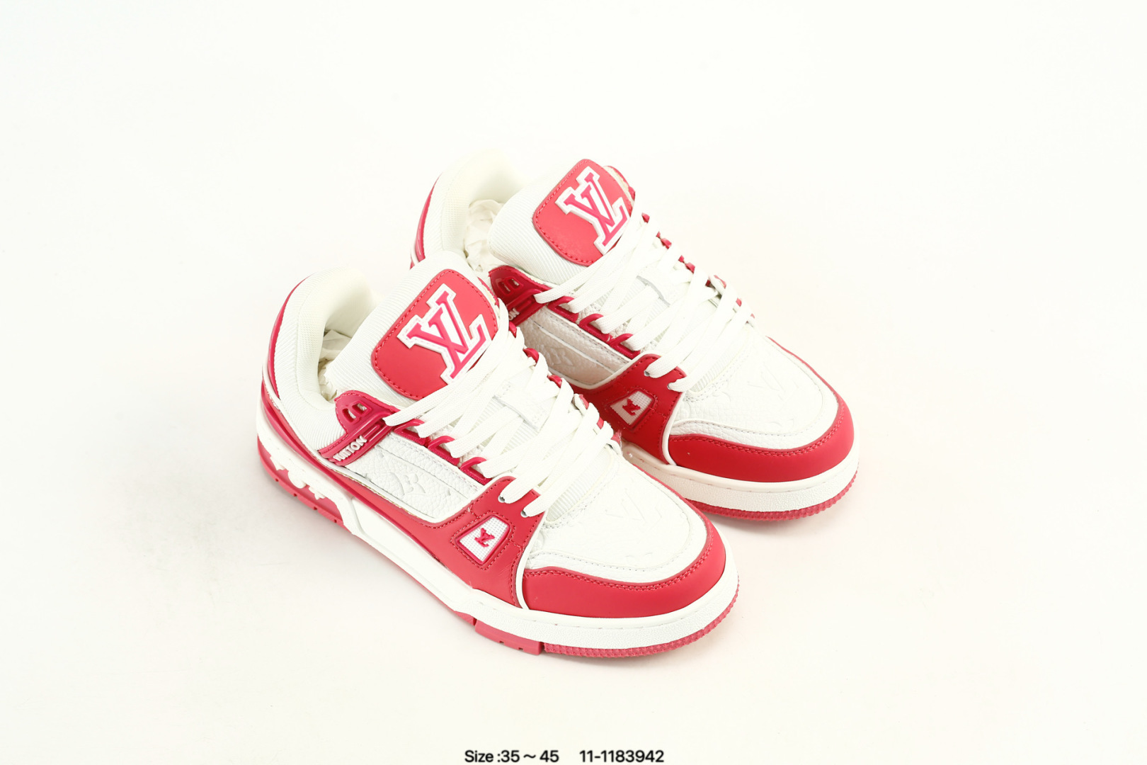 Louis Vuitton LV Skate Sneaker Red/White