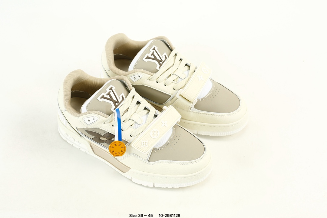 Louis Vuitton Trainer Low Sneaker Beige