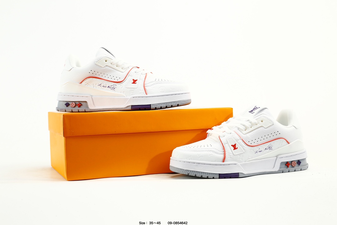 Louis Vuitton Trainer Low Sneakers Multi-Color