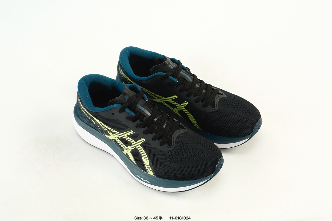 Asics Magic Speed 4 Running Shoes Black/Green