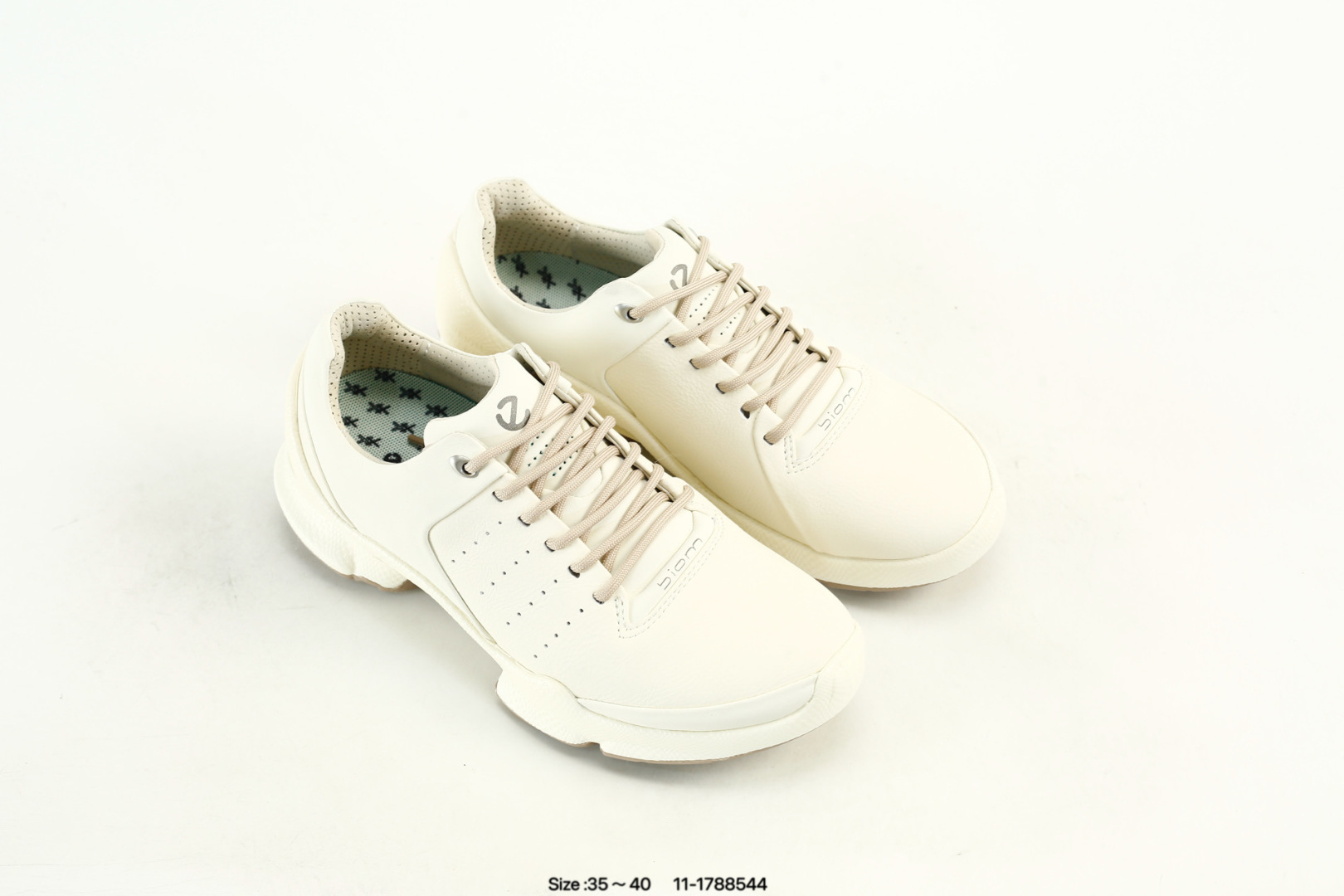 Ecco BIOM AEX Waterproof Low-Top Sneakers White