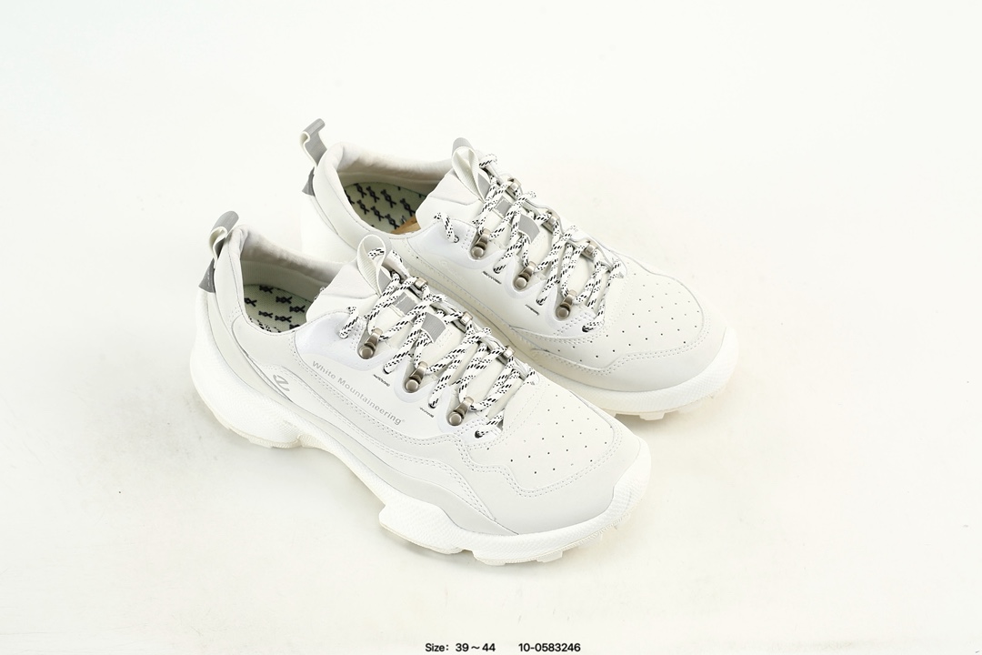 ECCO Breathable Chunky Sneaker White