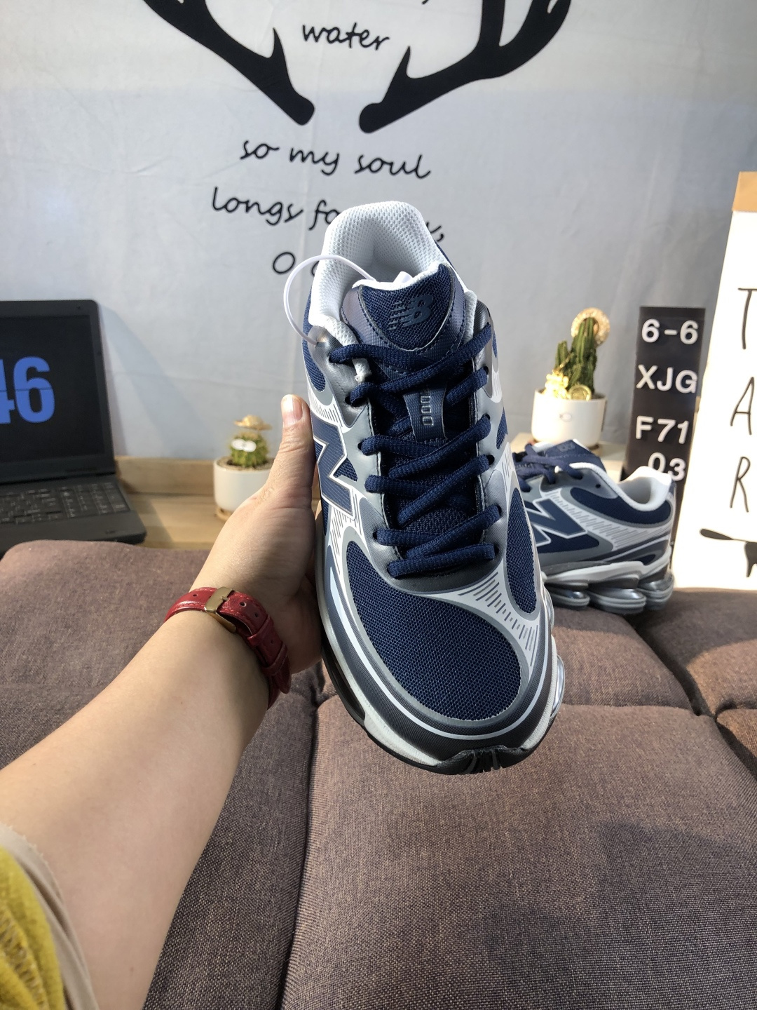 New Balance NB2000 Mesh Sneaker Navy