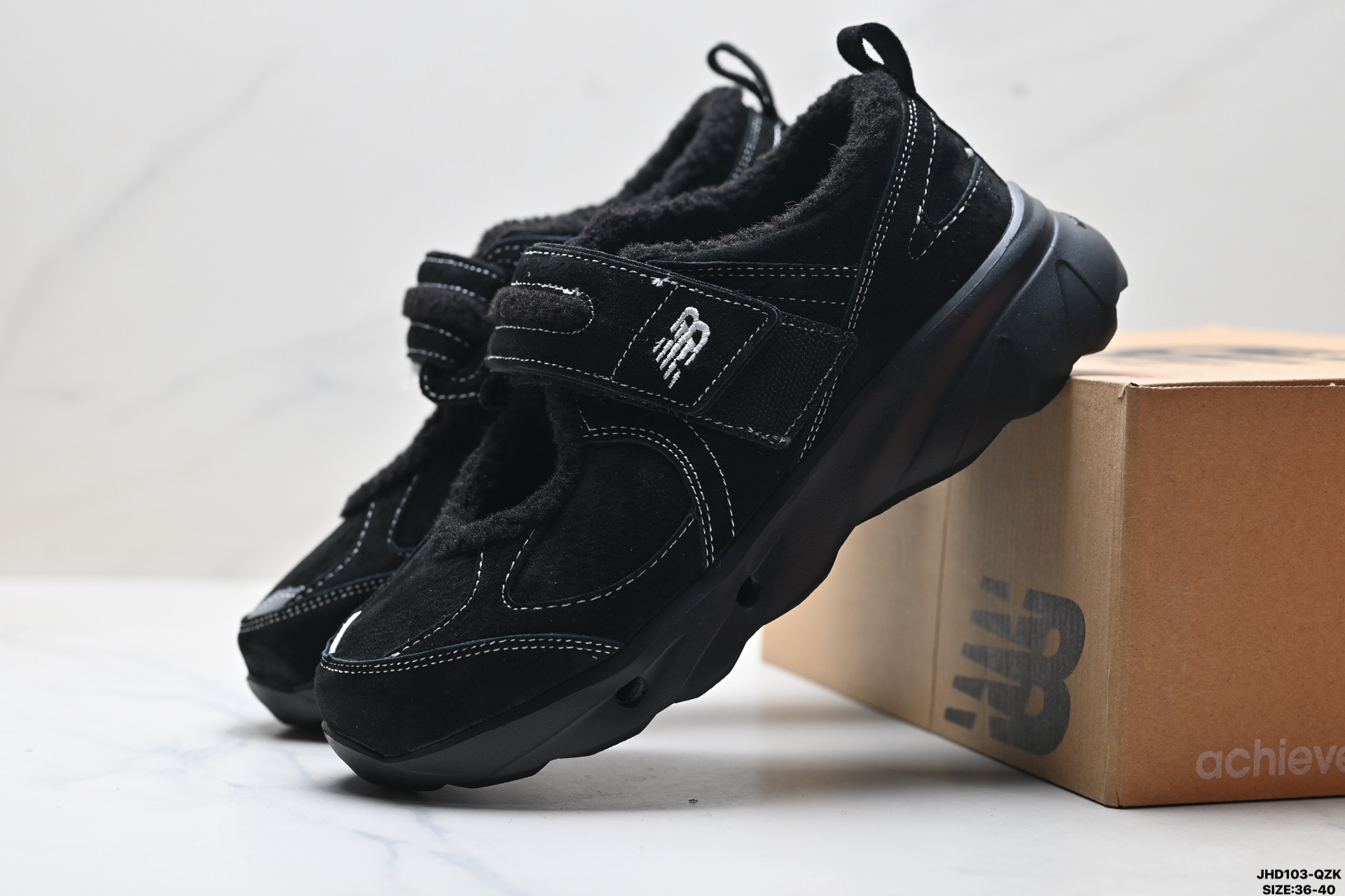New Balance Platform Mary Jane Sneakers Black