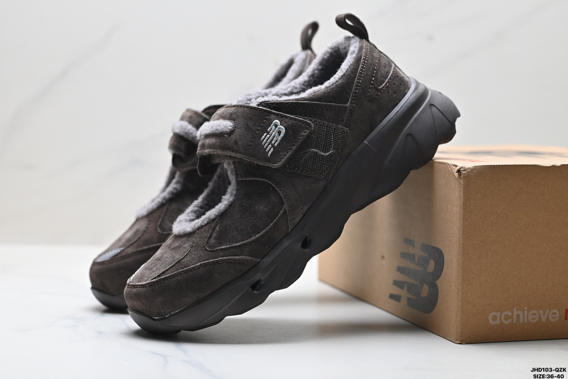 New Balance Mary Jane Platform Black