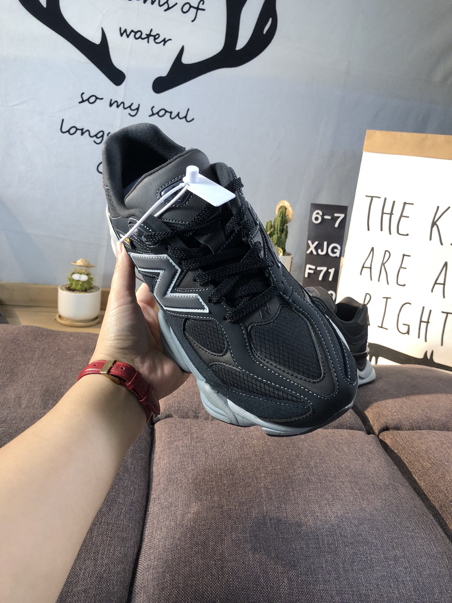 New Balance 9060 Retro Runner Black/Grey