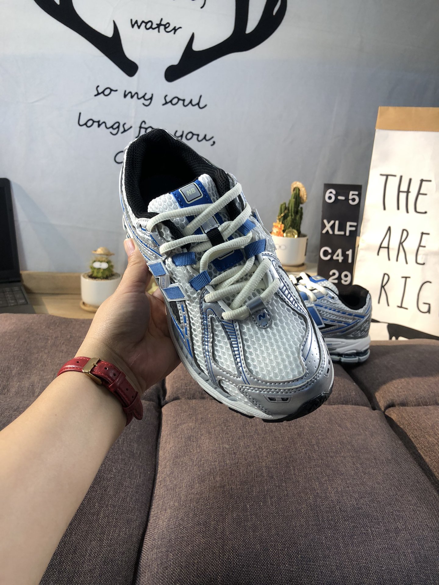 New Balance 1906R Retro Runner Silver Blue