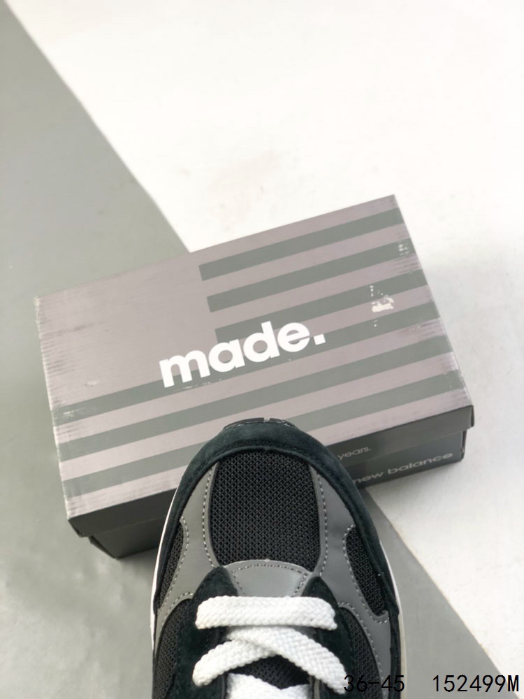 New Balance 992 Made in USA Sneakers Black/Gray