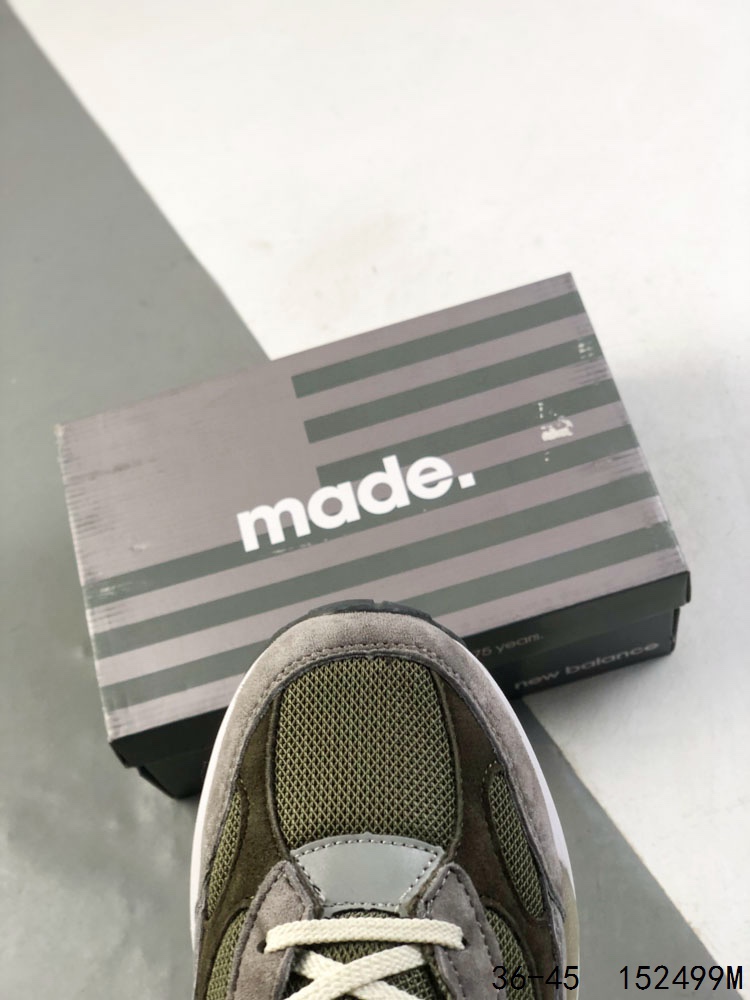New Balance 992 Made in USA Sneakers Grey/Olive