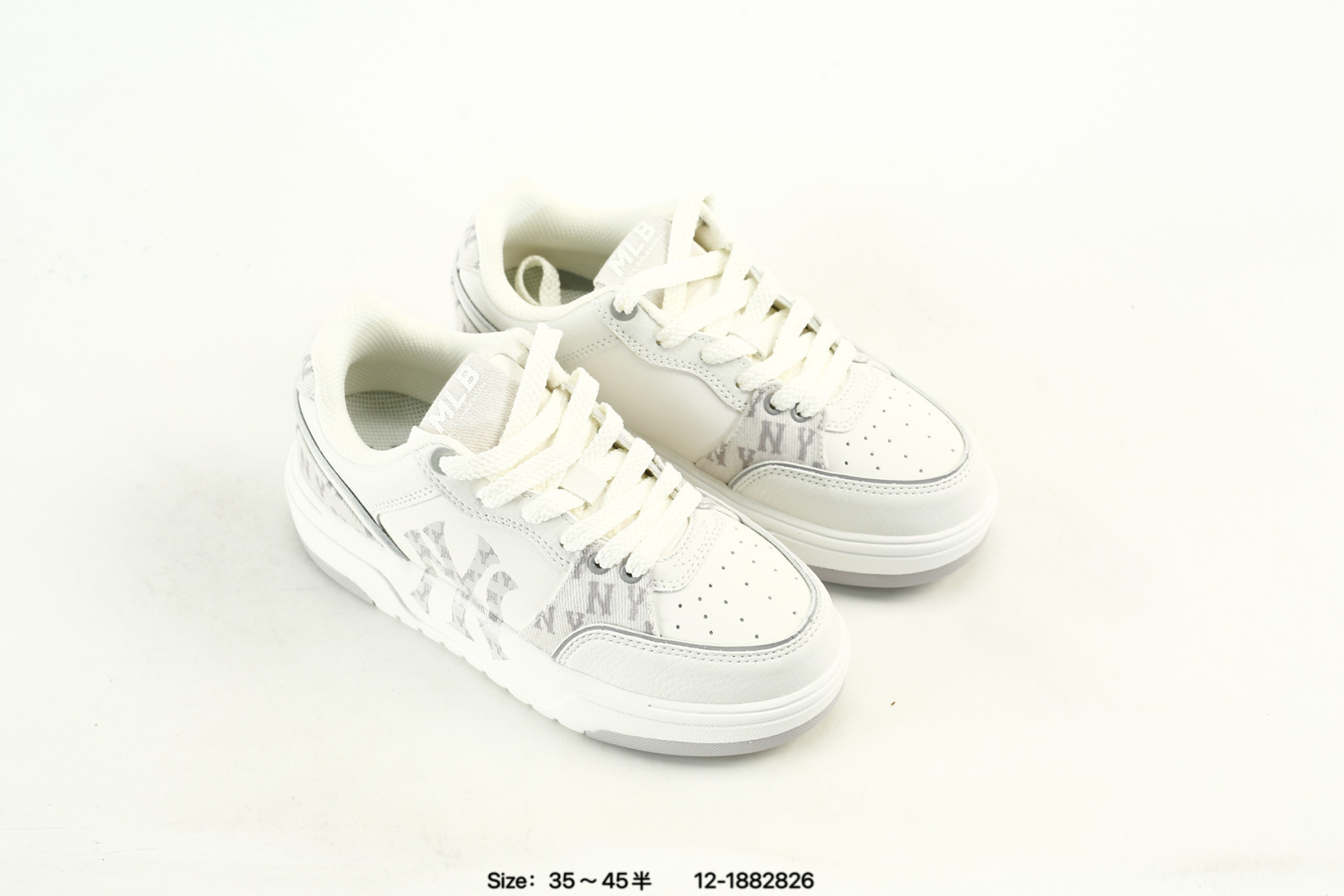 MLB Chunky Liner Pocket Sneakers White/Grey