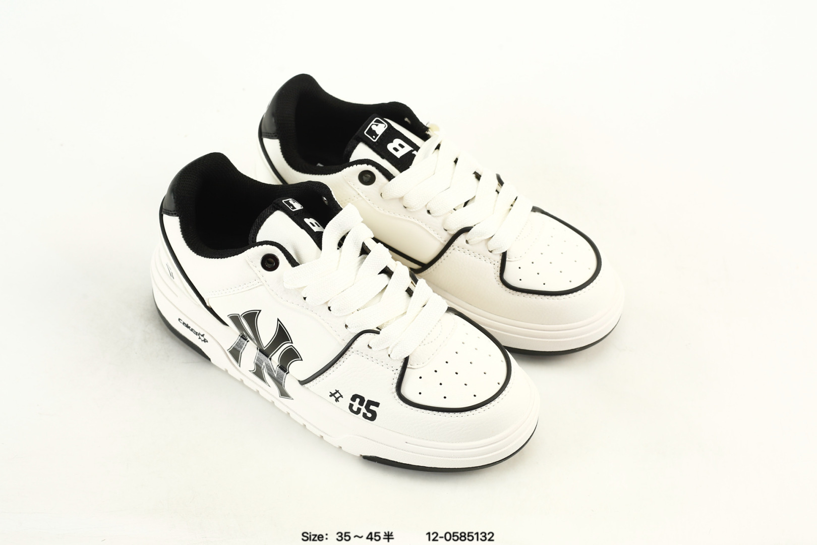 MLB Big Ball Chunky A Sneakers White/Black