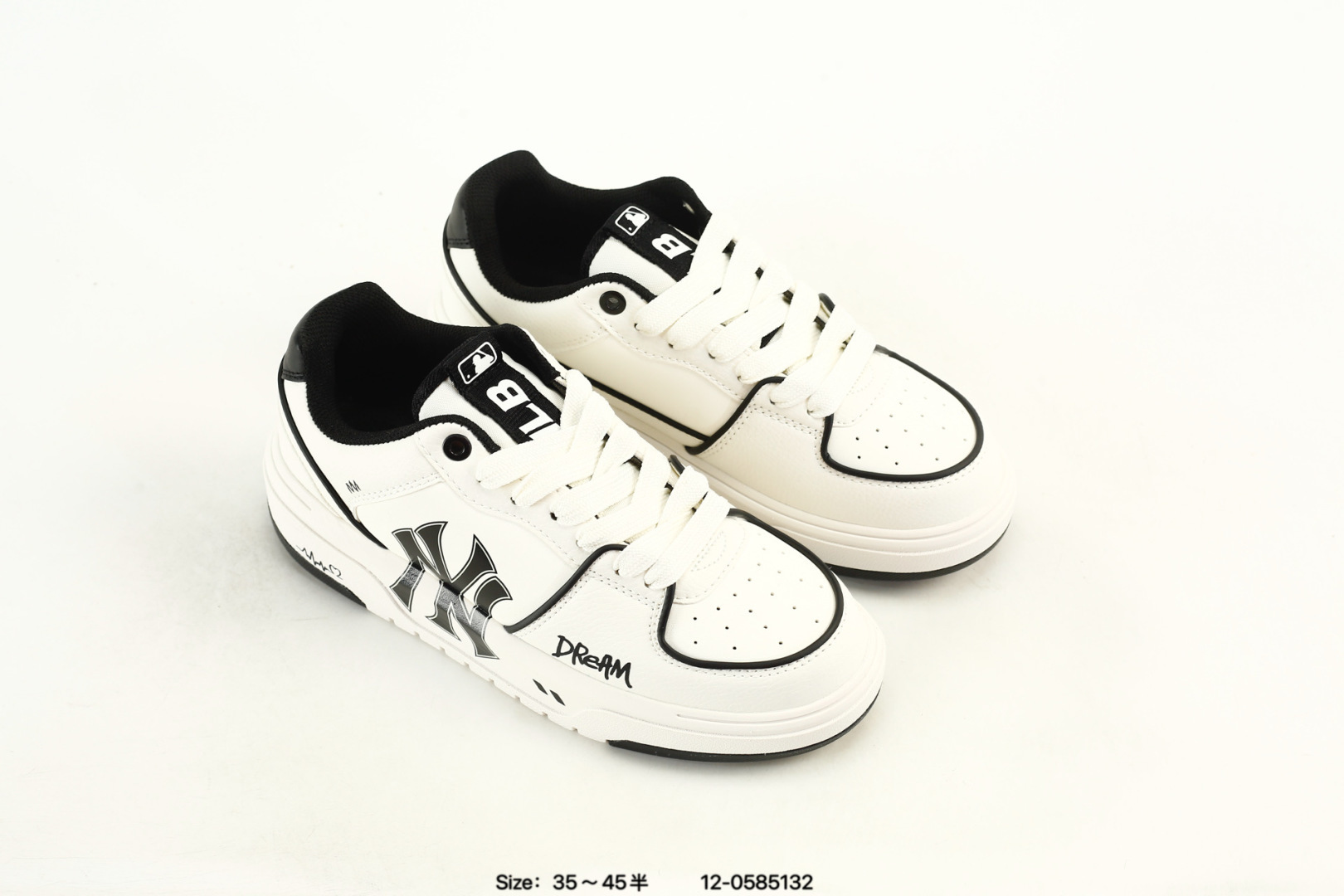 MLB Big Ball Chunky A Sneaker White/Black