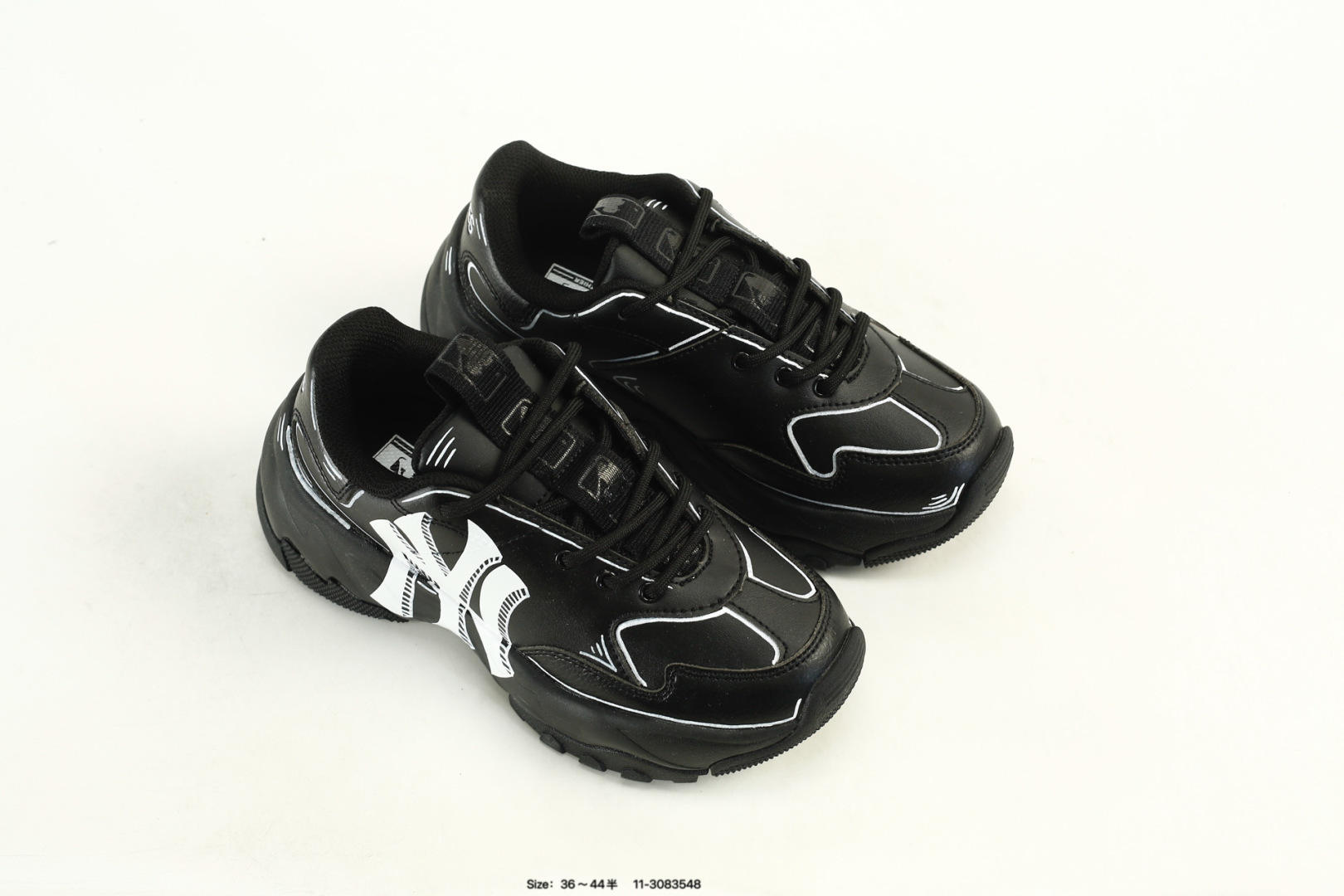 MLB Bigball Chunky Pixel Sneaker Black