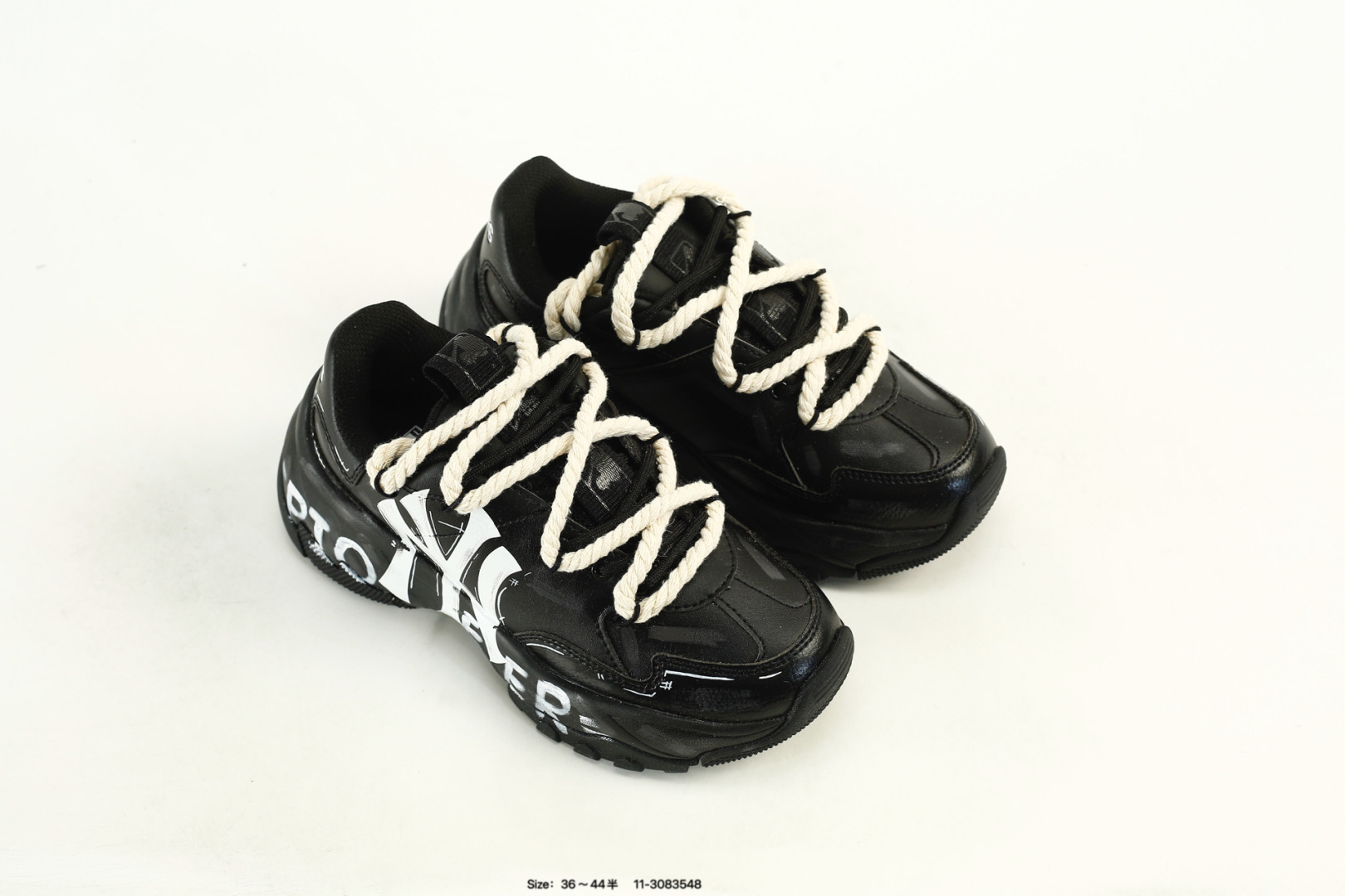 MLB Bigball Chunky Pixel Sneakers Black
