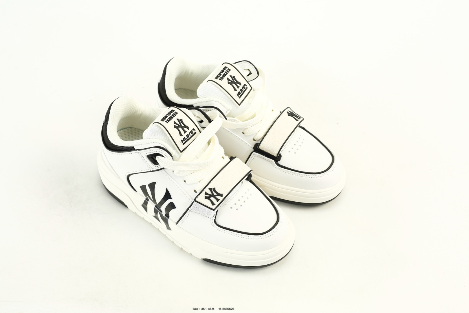 MLB NY Yankees Chunky Liner Sneakers White/Black
